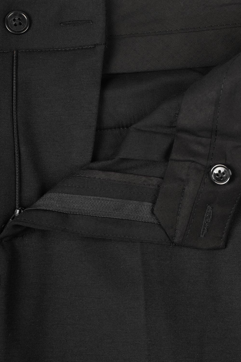 Pantaloni slim negri uni