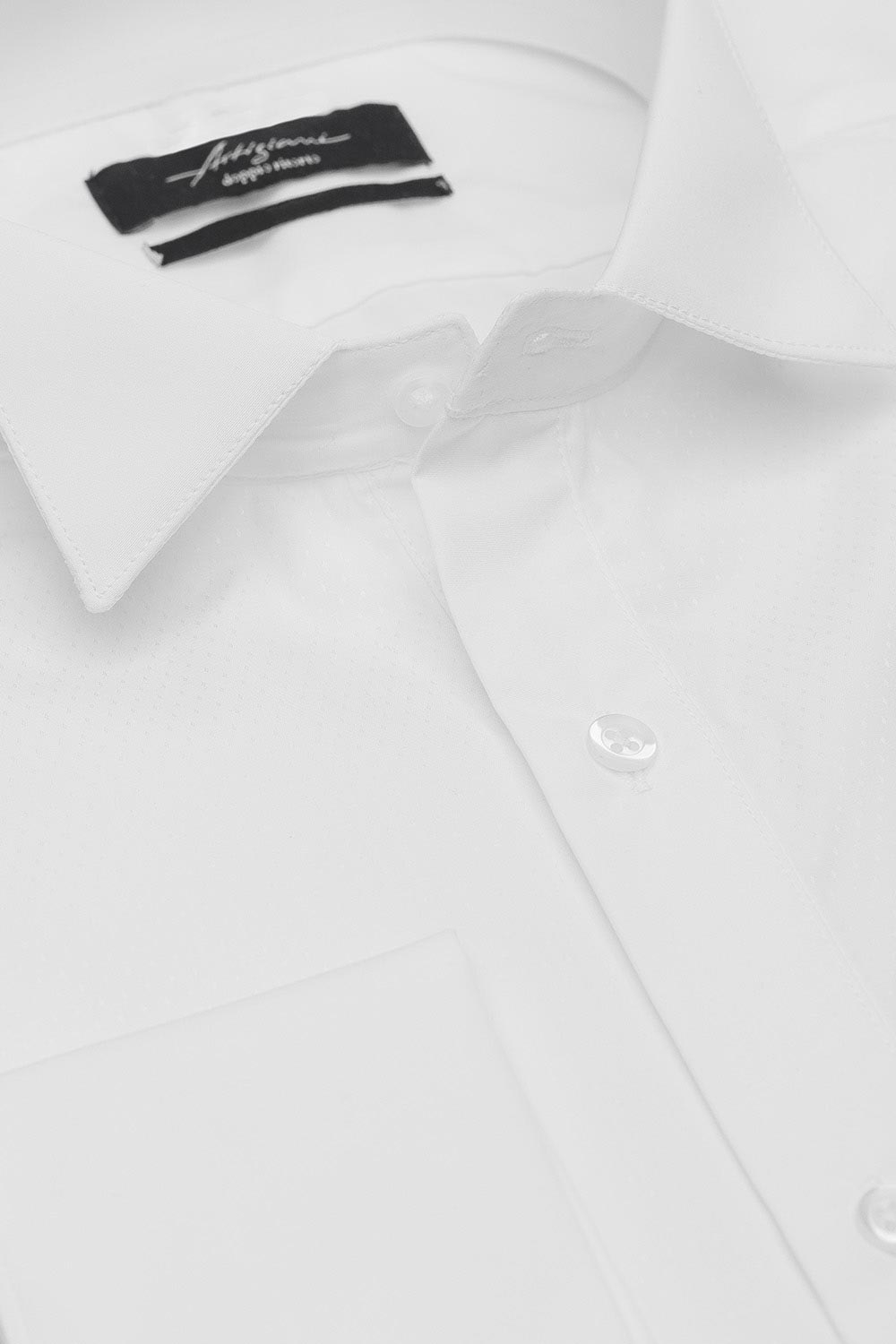 Camasa slim alba uni