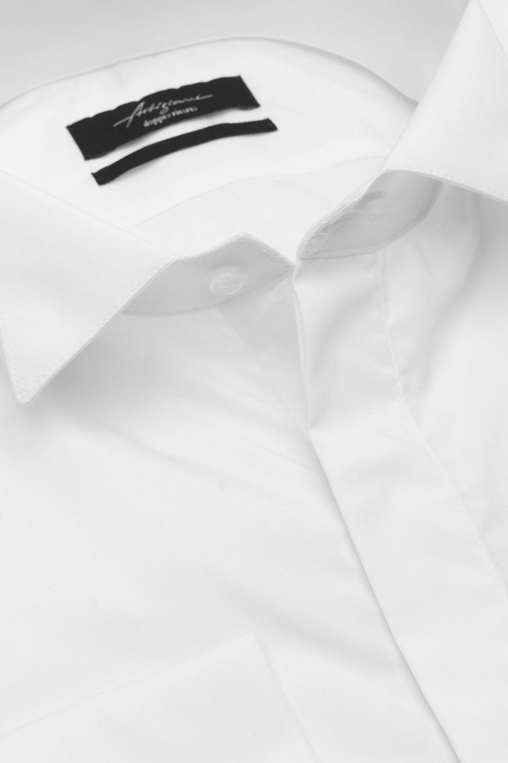 Camasa slim alba uni