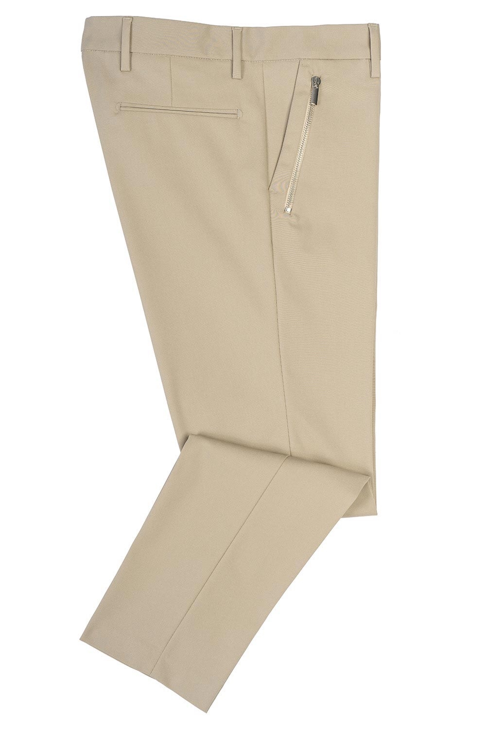 Pantaloni slim grej uni