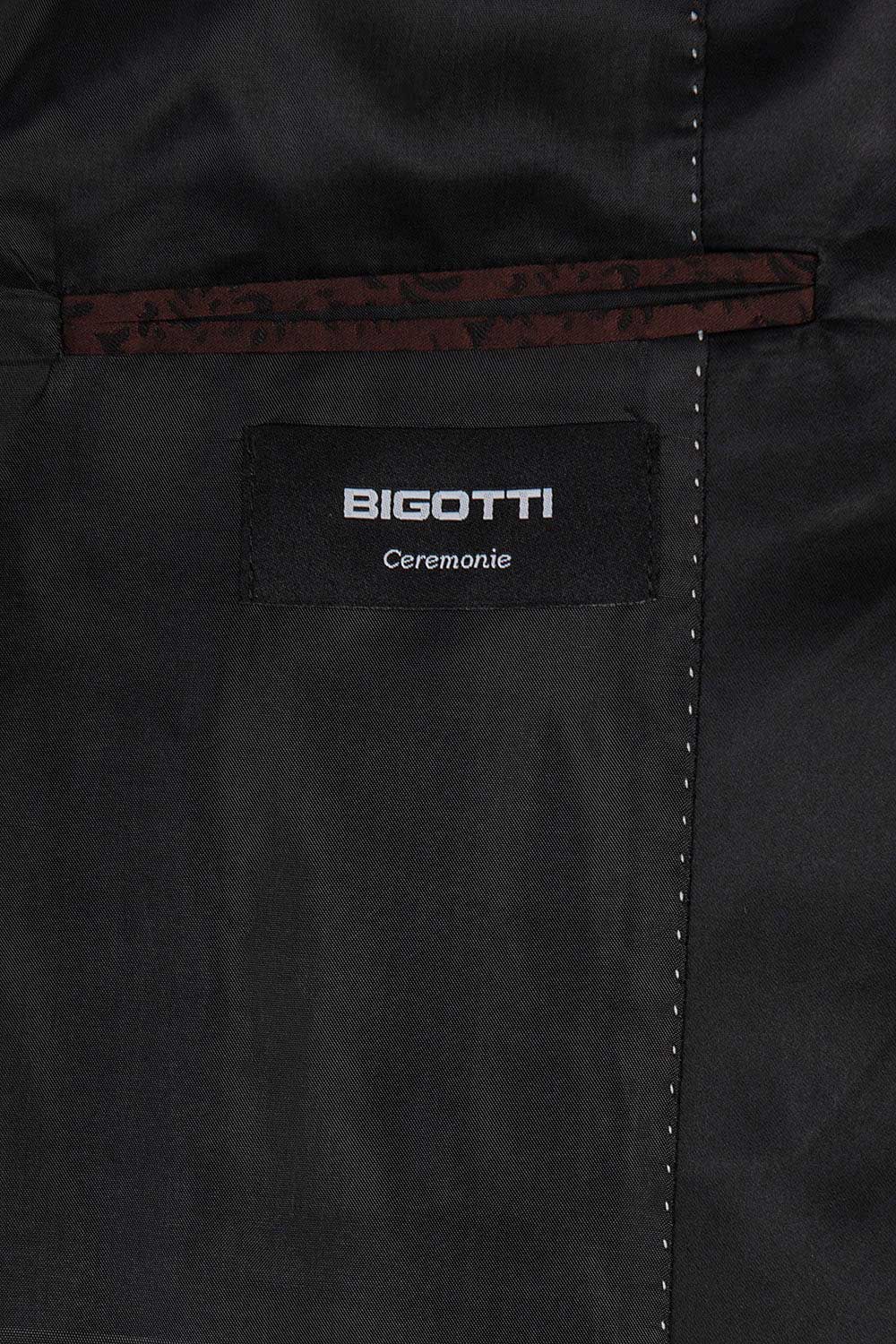 Sacou ceremonie grena print floral