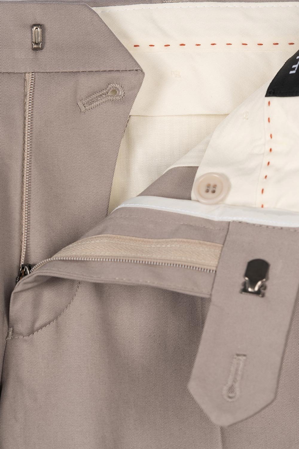 Pantaloni slim gri uni