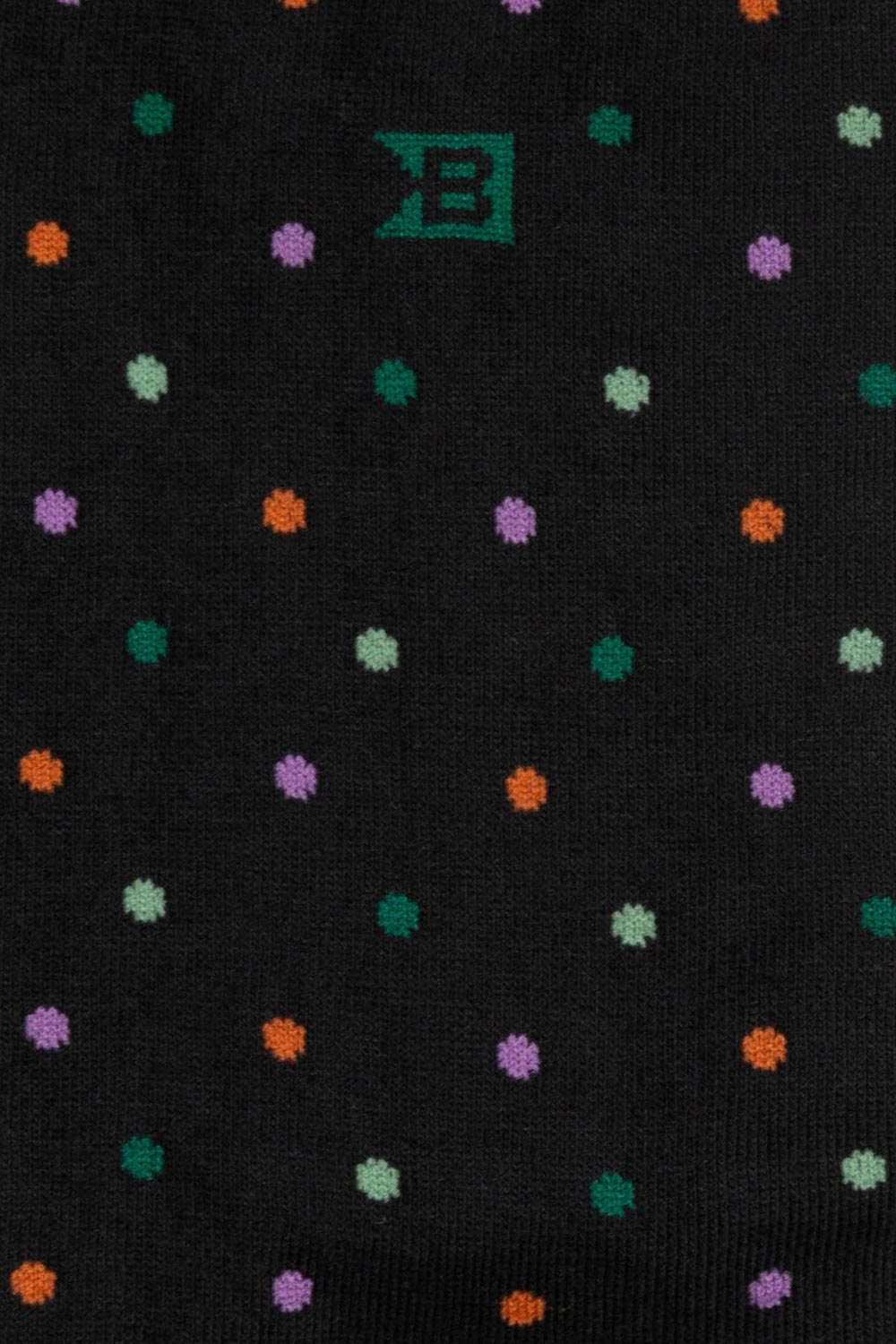 Sosete negre print geometric