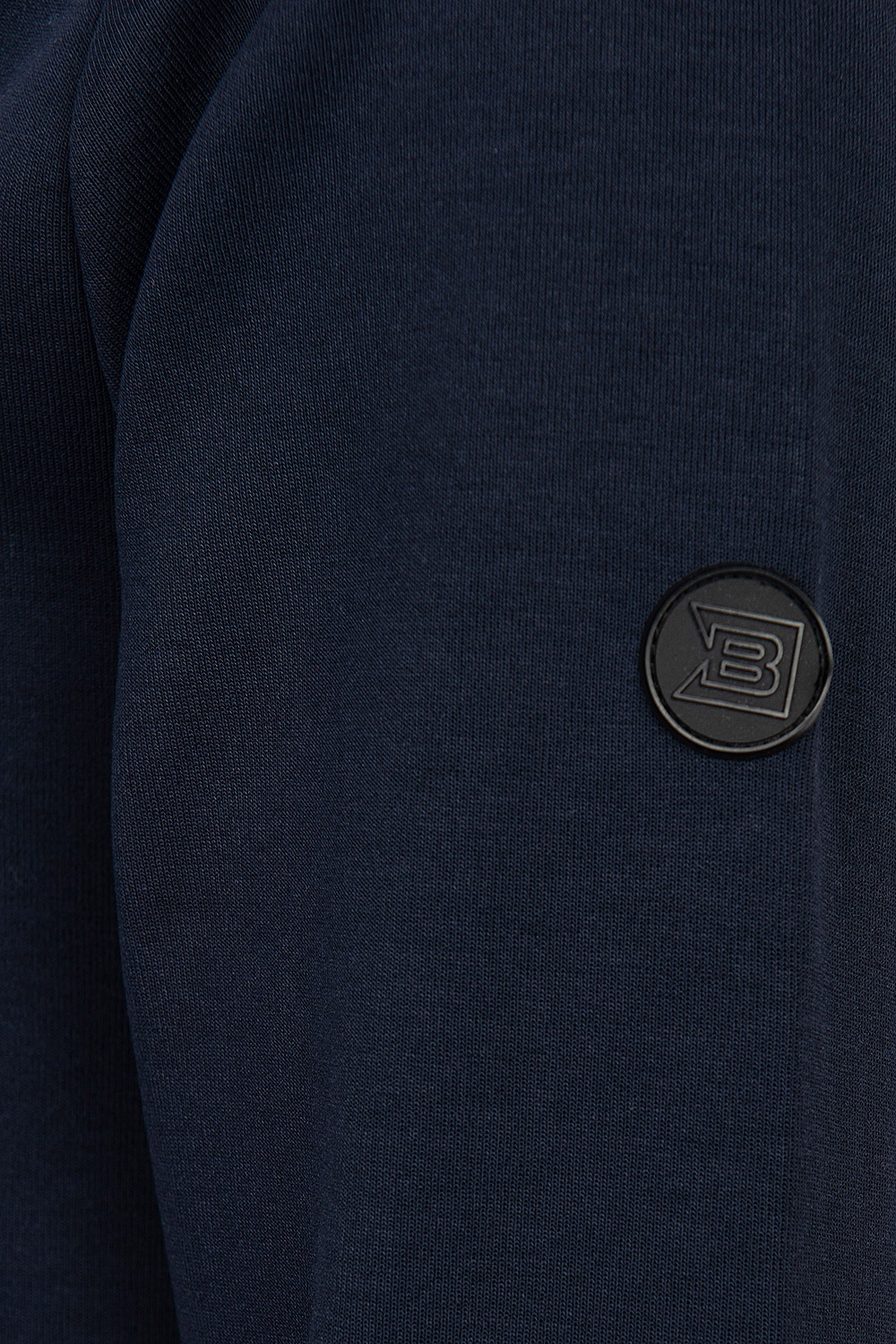 Hanorac slim bleumarin cu gluga