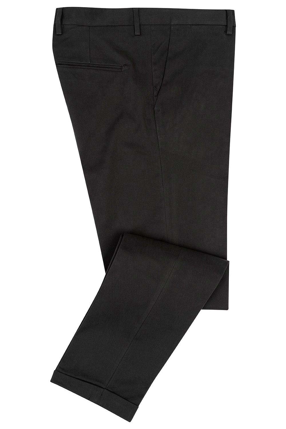 Pantaloni slim conti negri uni