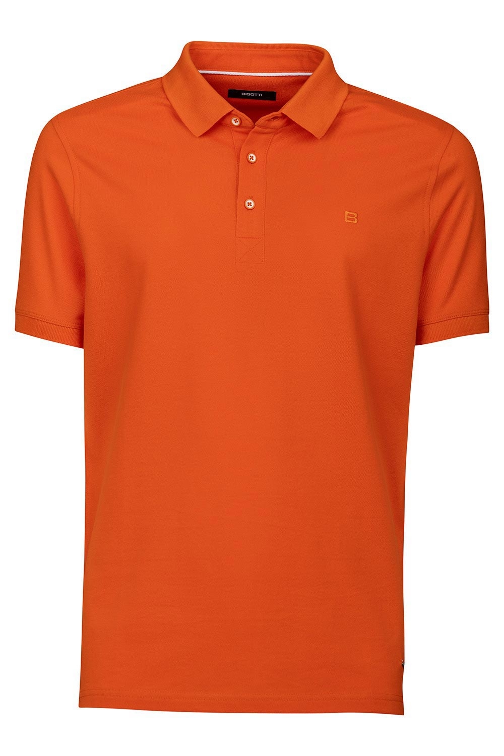 Tricou polo slim oranj uni