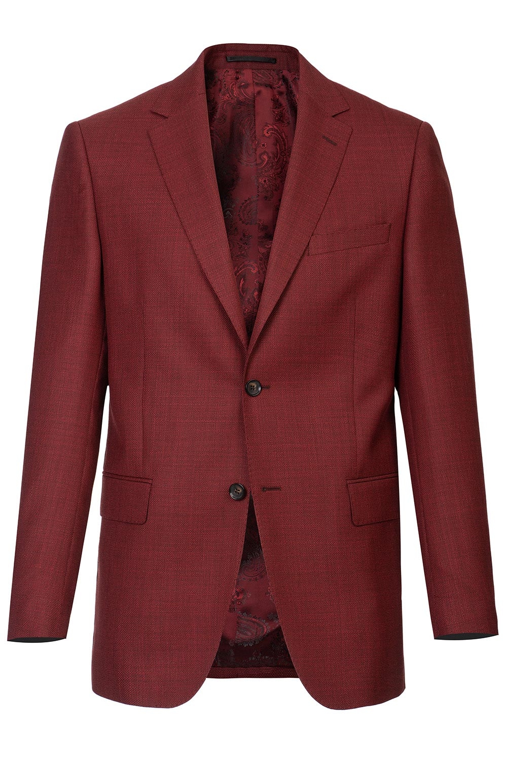 Sacou canaletto grena uni