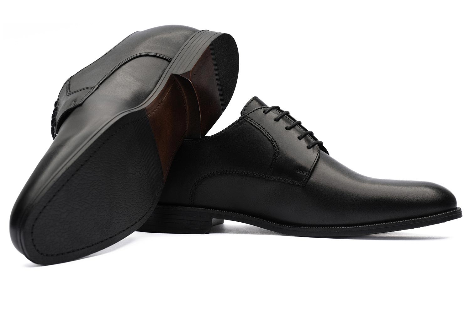 Pantofi negru piele naturala