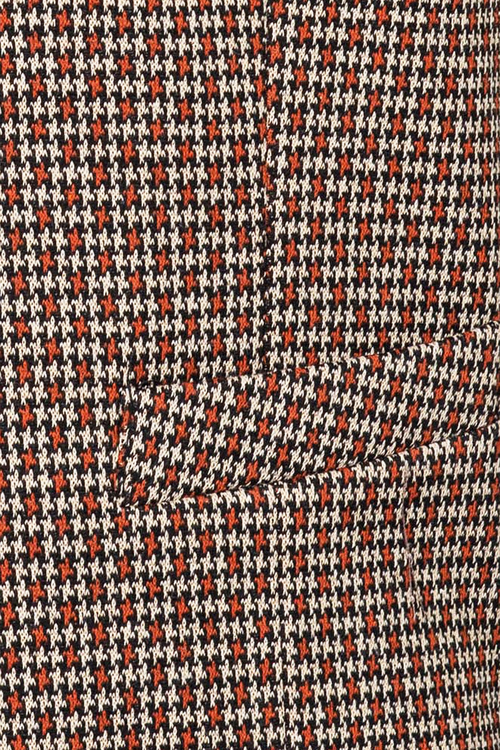 Vesta slim bej print geometric