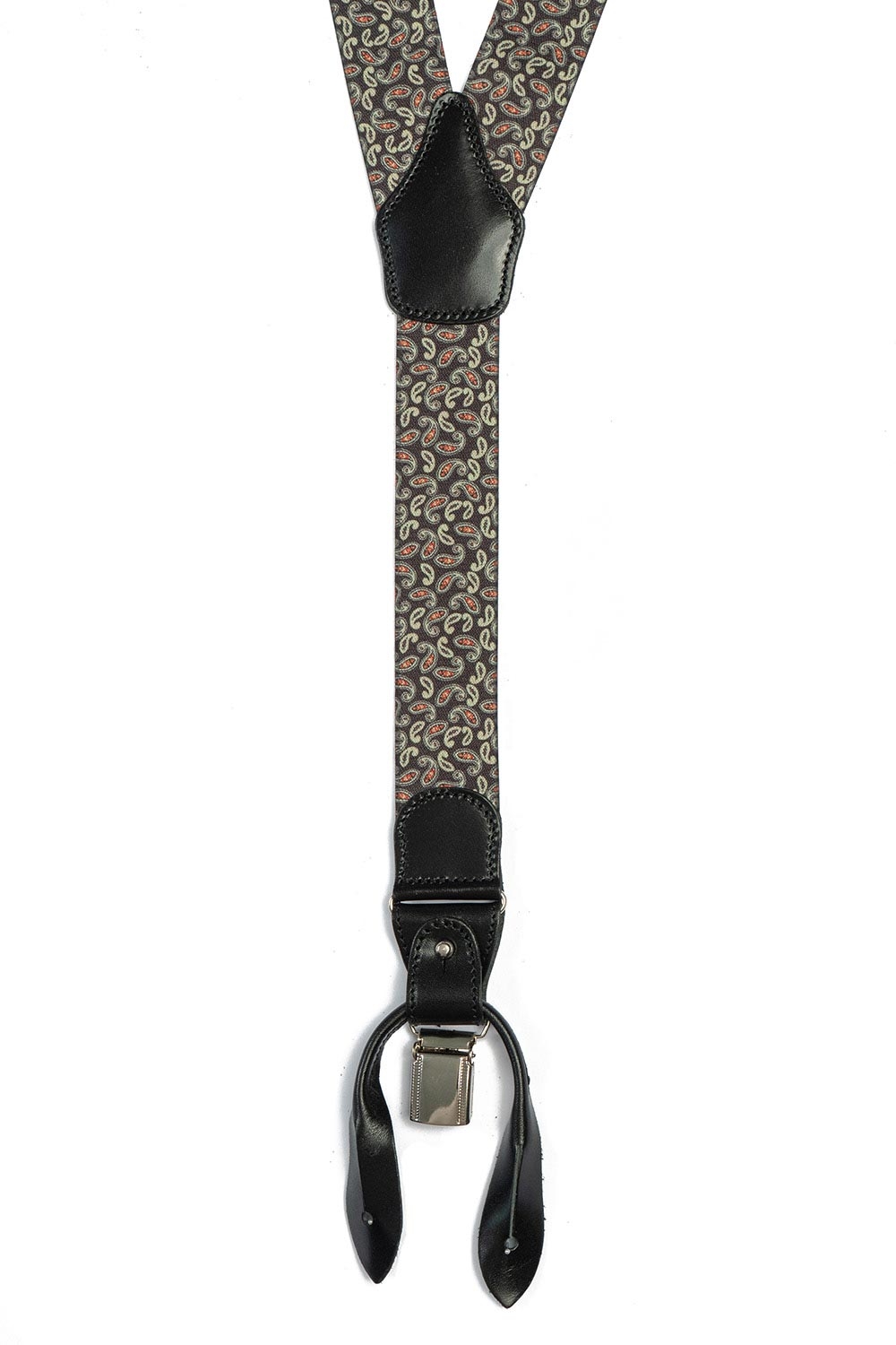 Bretele negre print floral