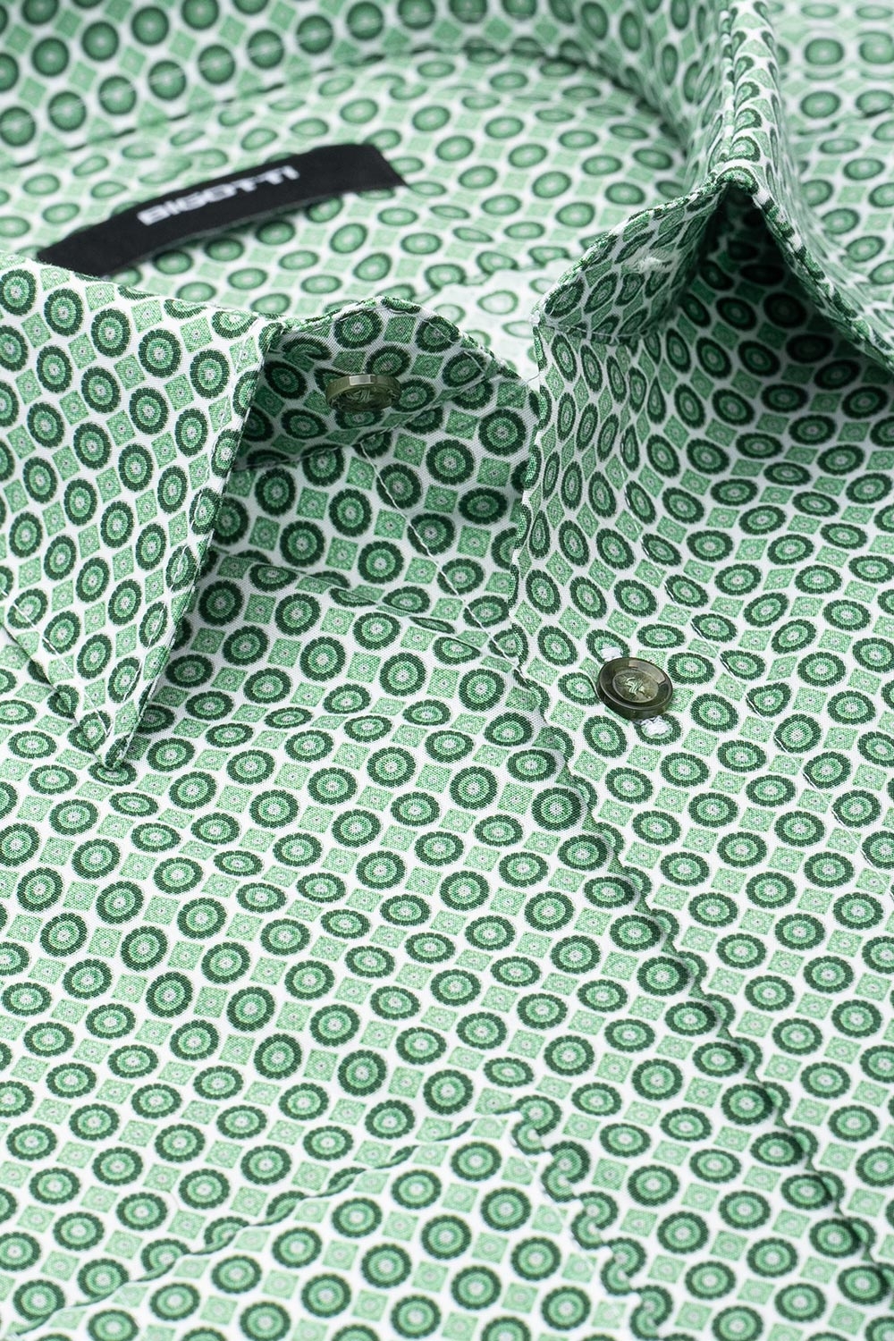 Camasa shaped alba print geometric