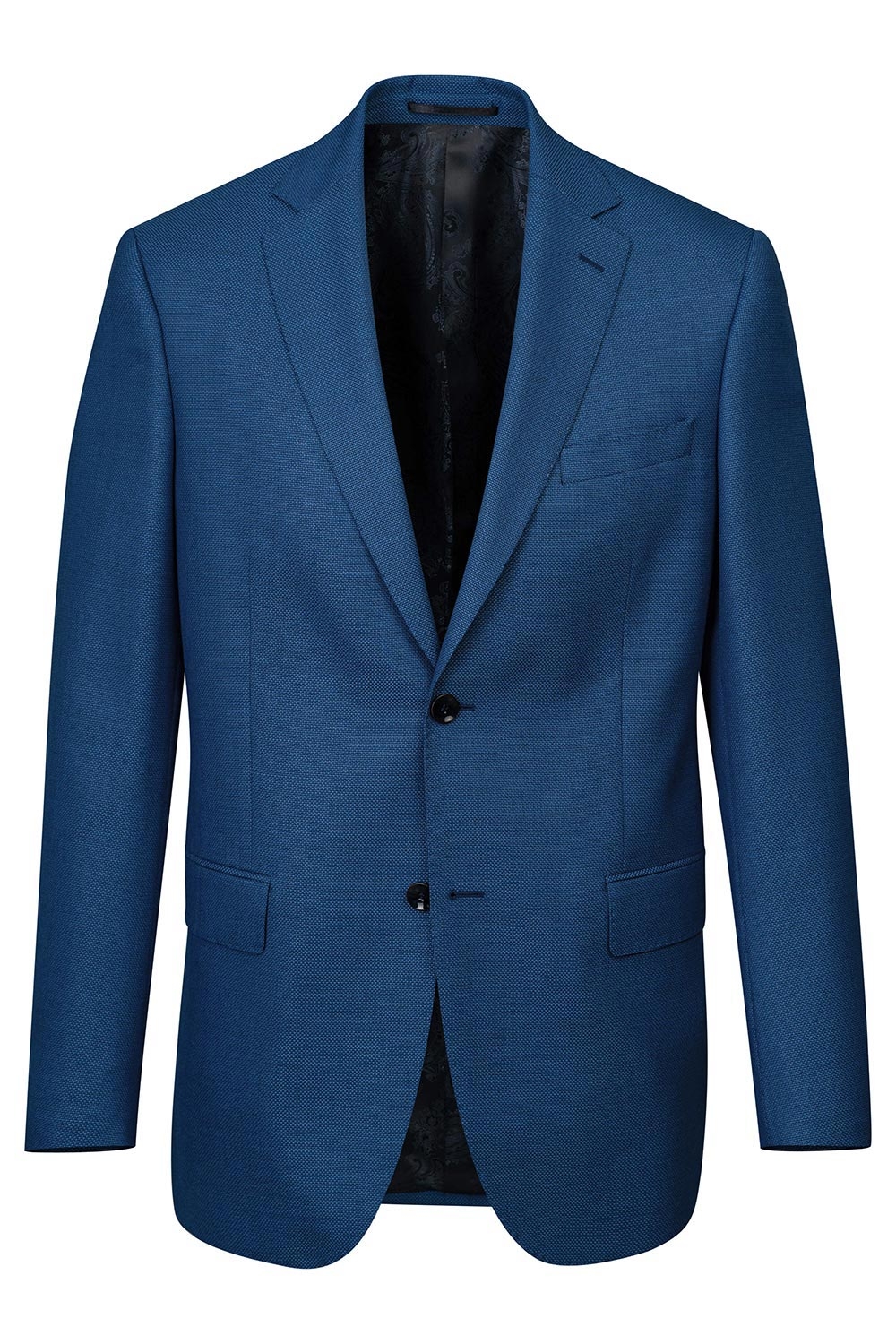 Sacou canaletto albastru uni