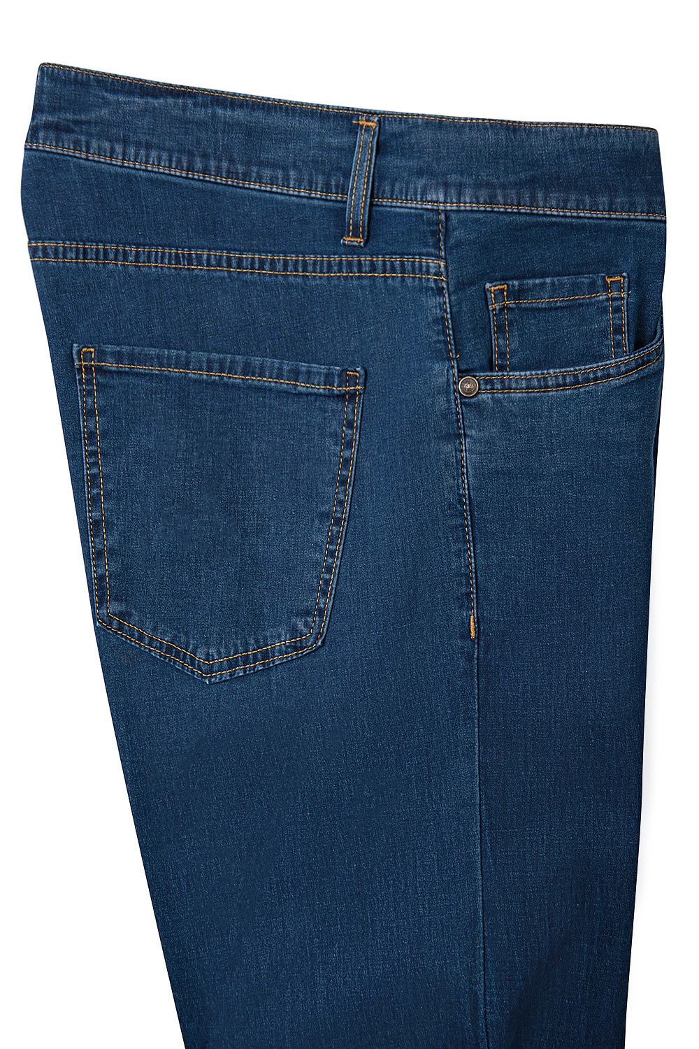 Blugi slim albastri uni