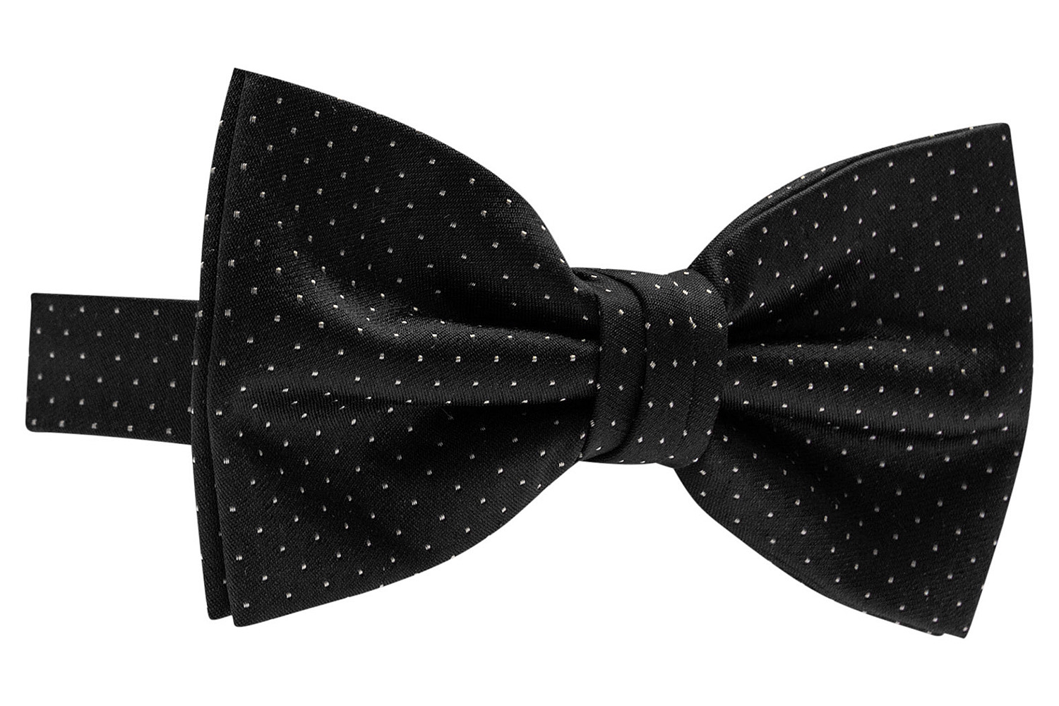 Papion negru print geometric