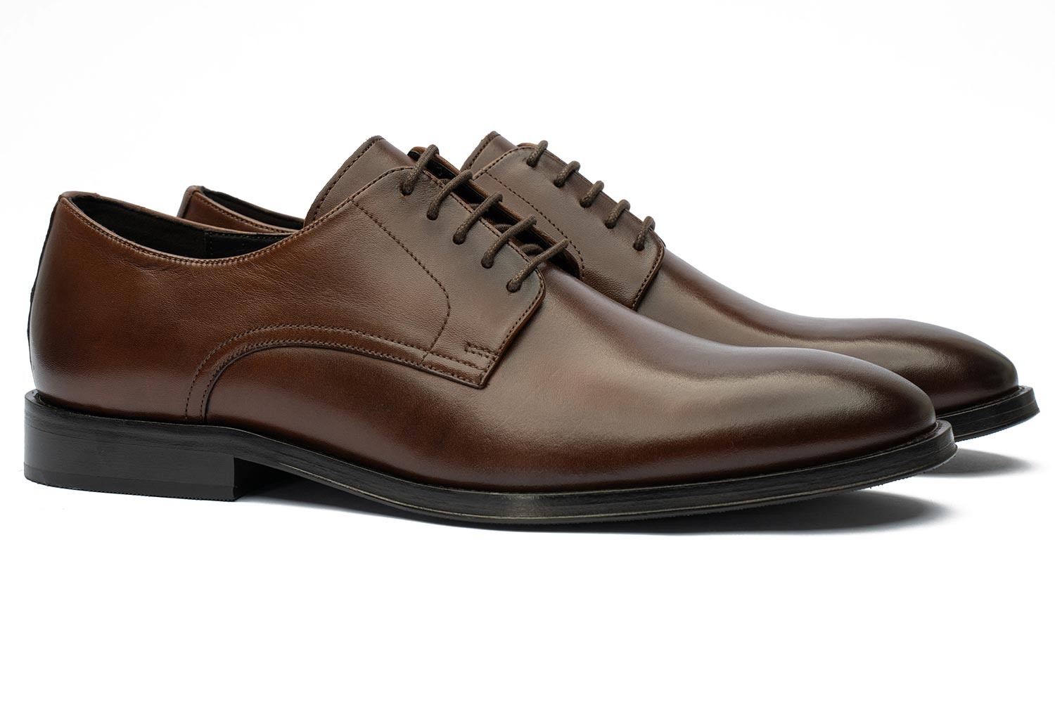 Pantofi maro piele naturala