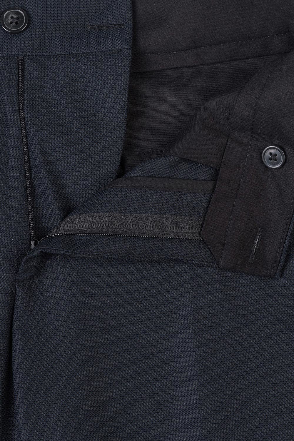 Pantaloni slim negri uni