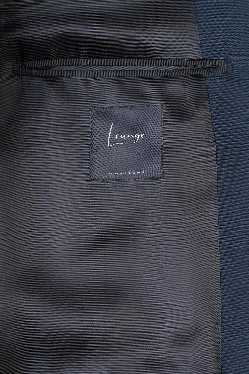 Costum slim conti albastru uni