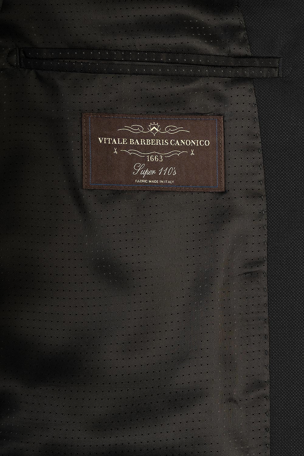 Costum slim conti negru uni