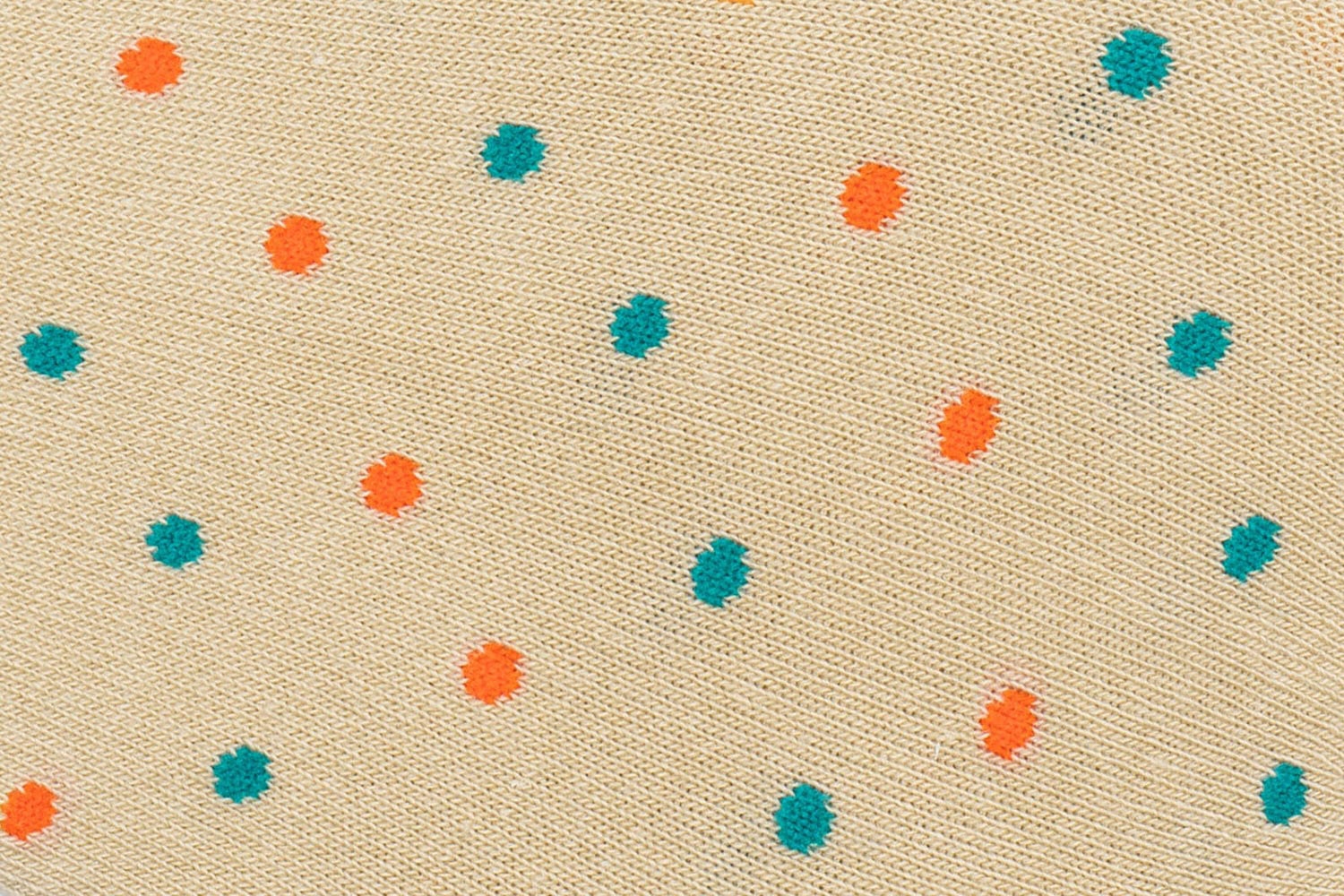 Sosete bej print geometric pentru sneakers