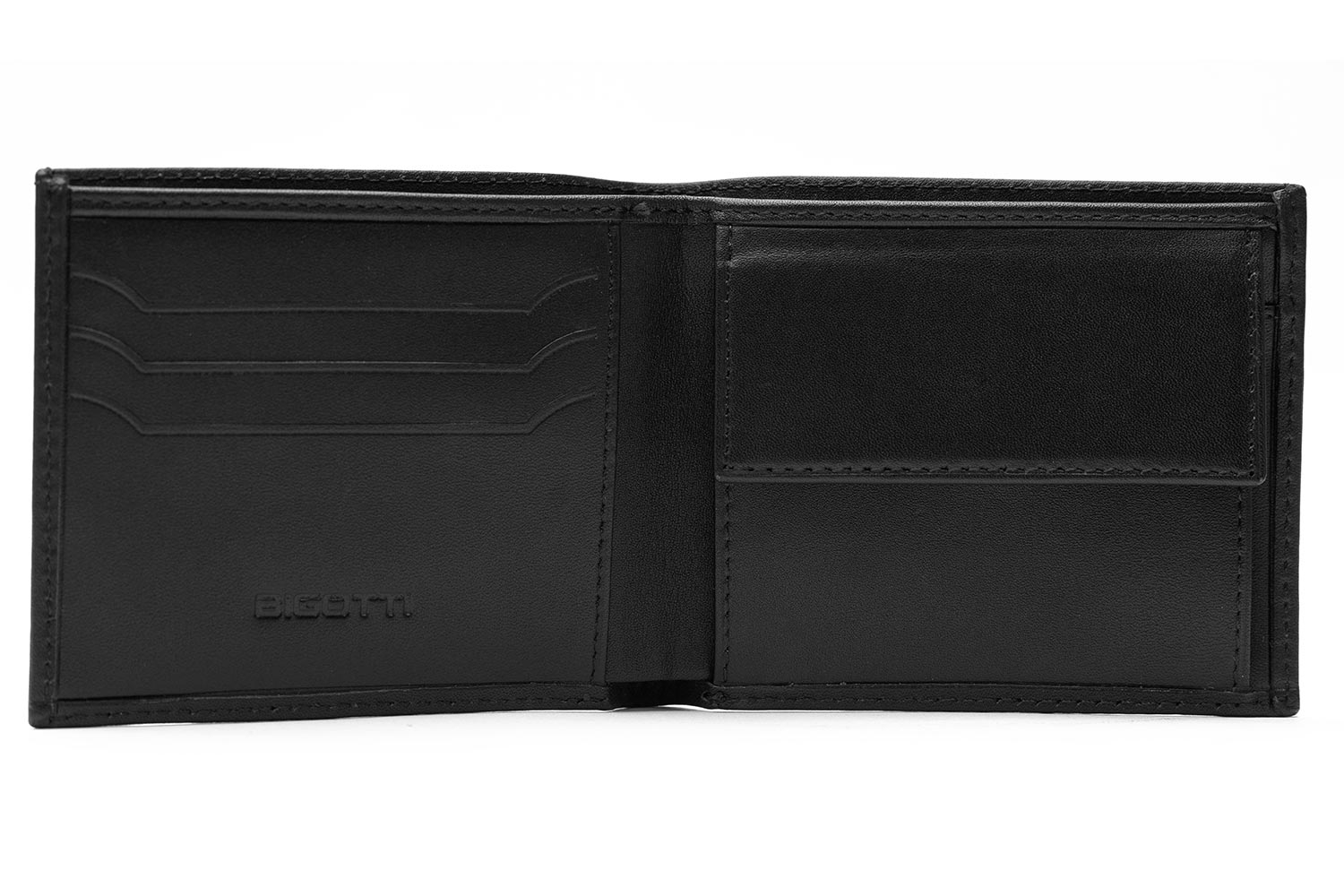 Portofel negru piele naturala