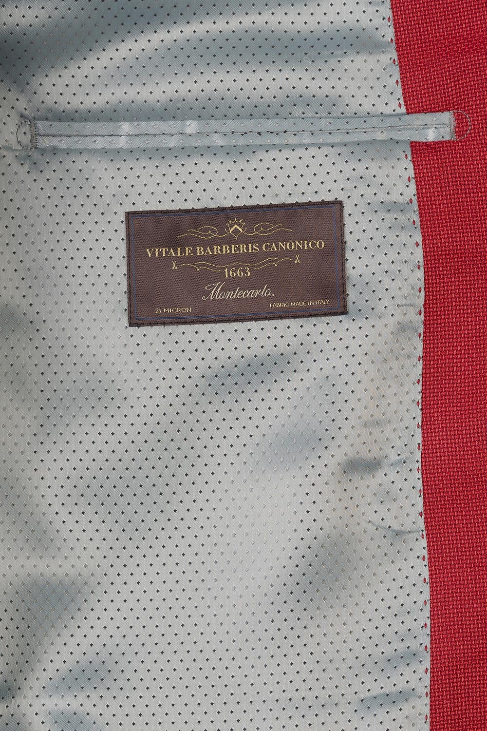 Sacou canaletto rosu uni