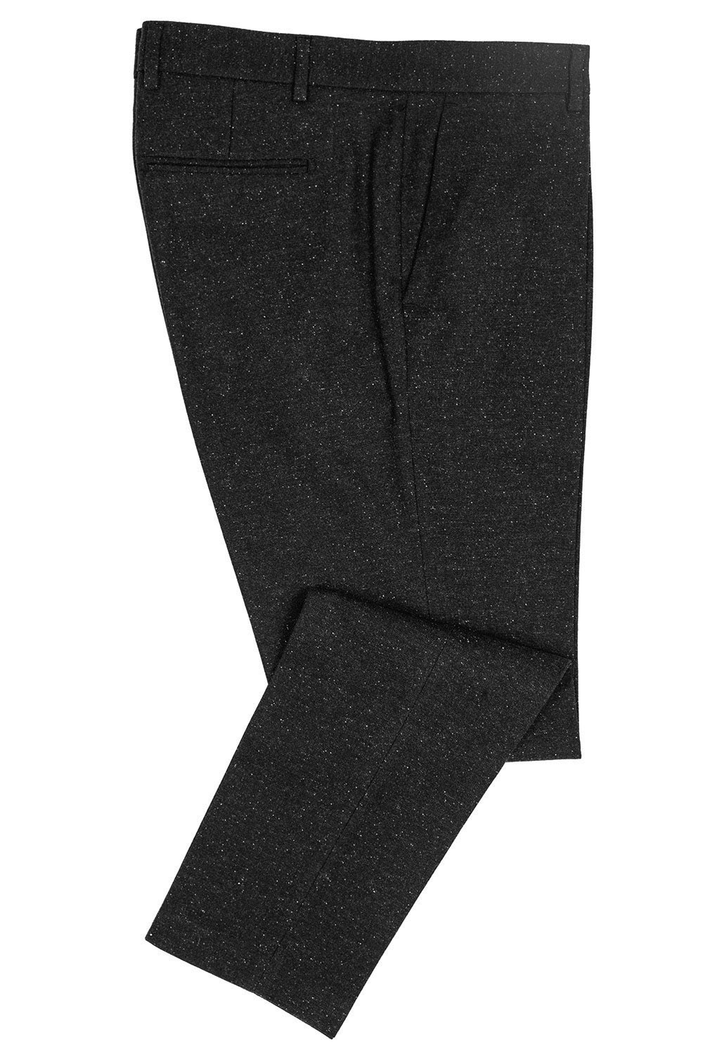 Pantaloni slim negri uni