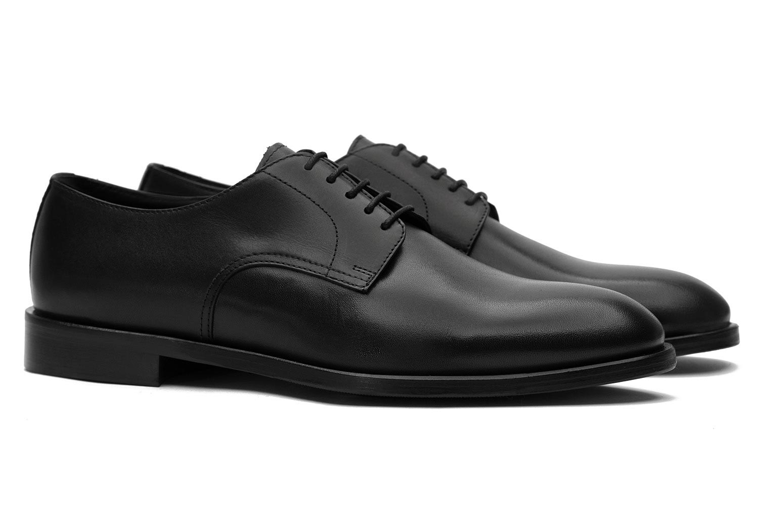 Pantofi negri piele naturala