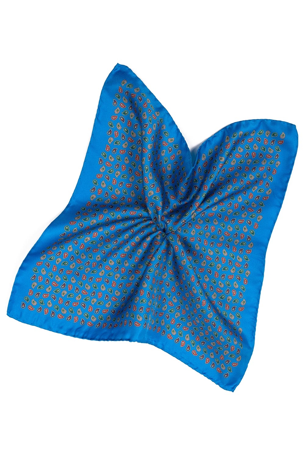 Batista albastra print geometric