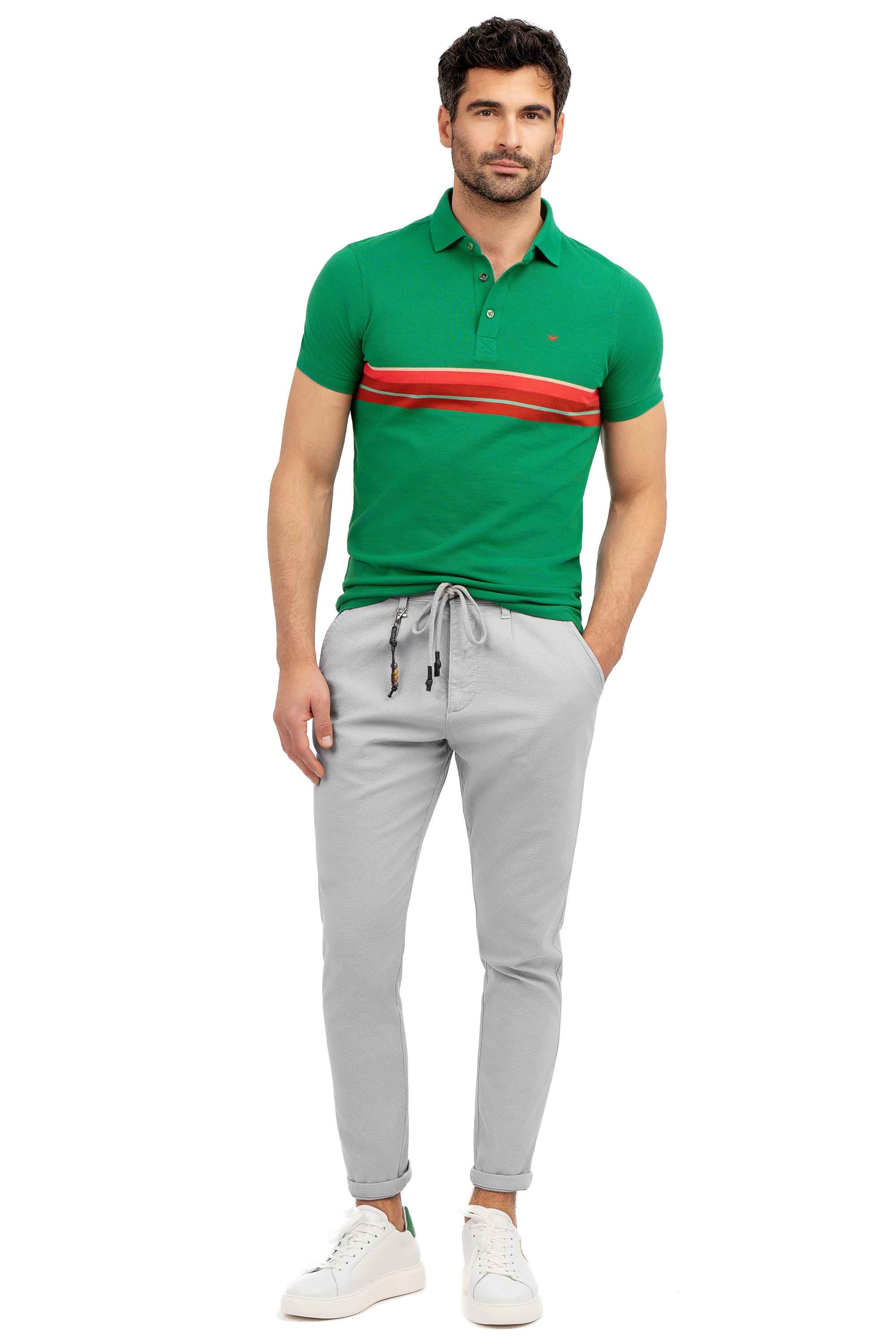 Pantaloni slim gri uni