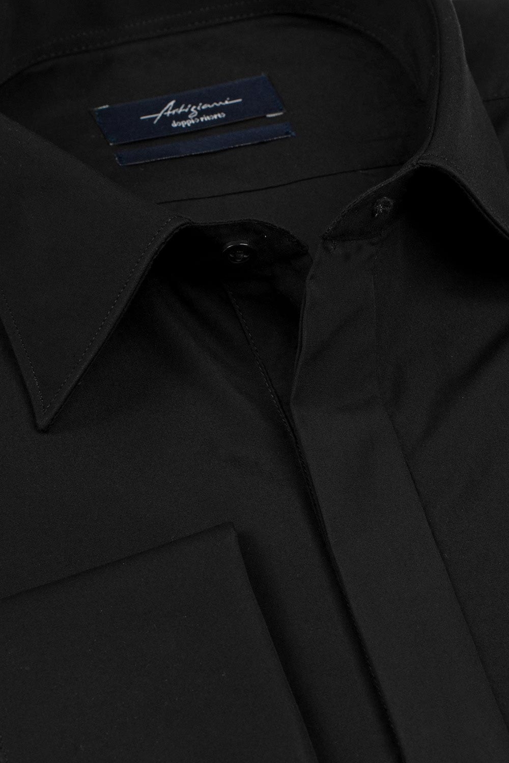 Camasa slim neagra uni