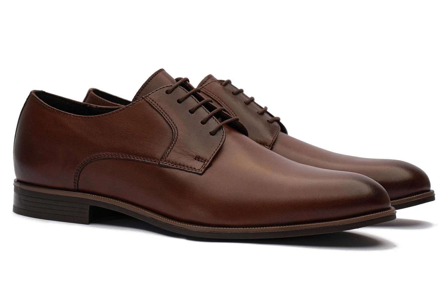 Pantofi maro piele naturala