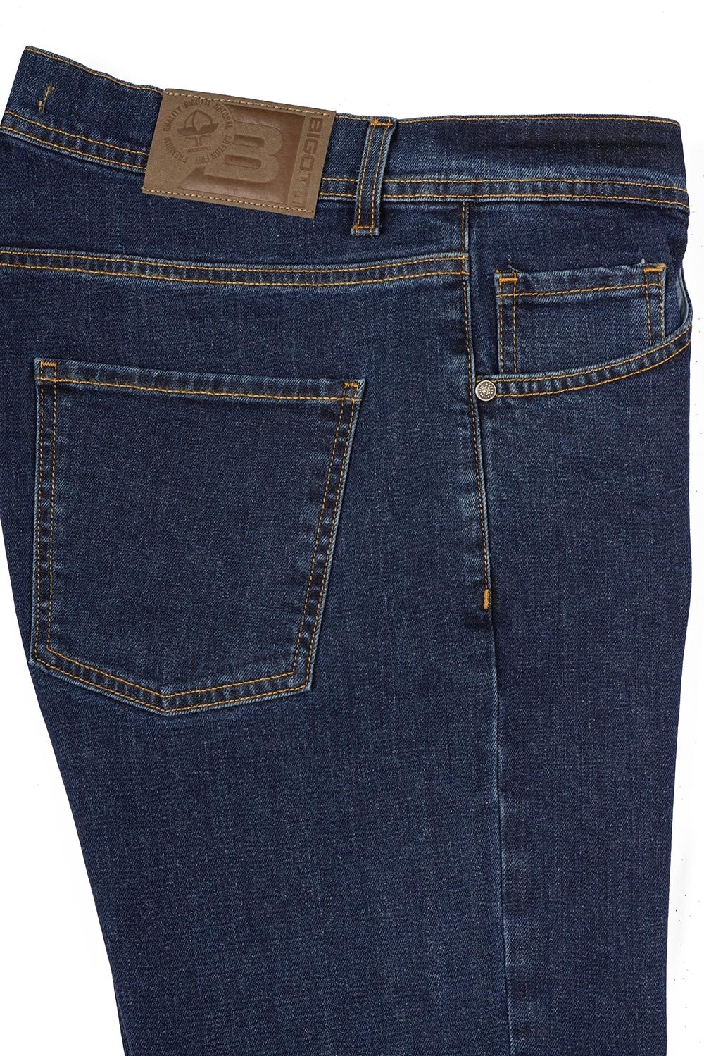 Blugi slim bleumarin