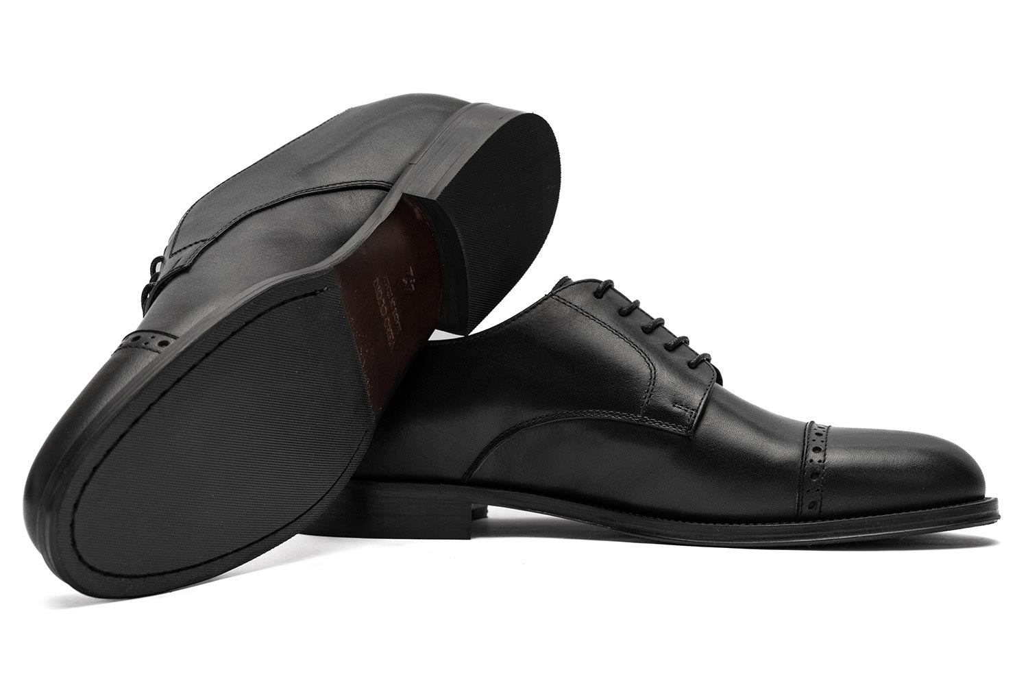 Pantofi negri piele naturala