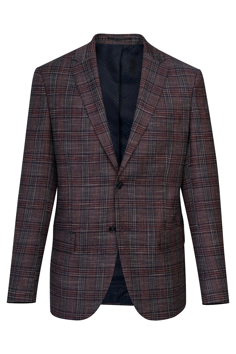 Sacou conti mov in carouri