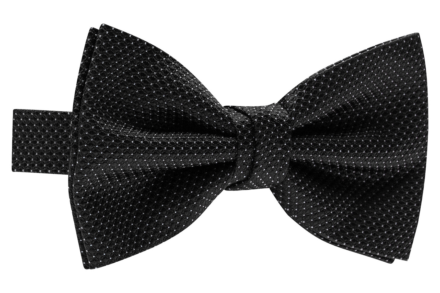 Papion negru print geometric