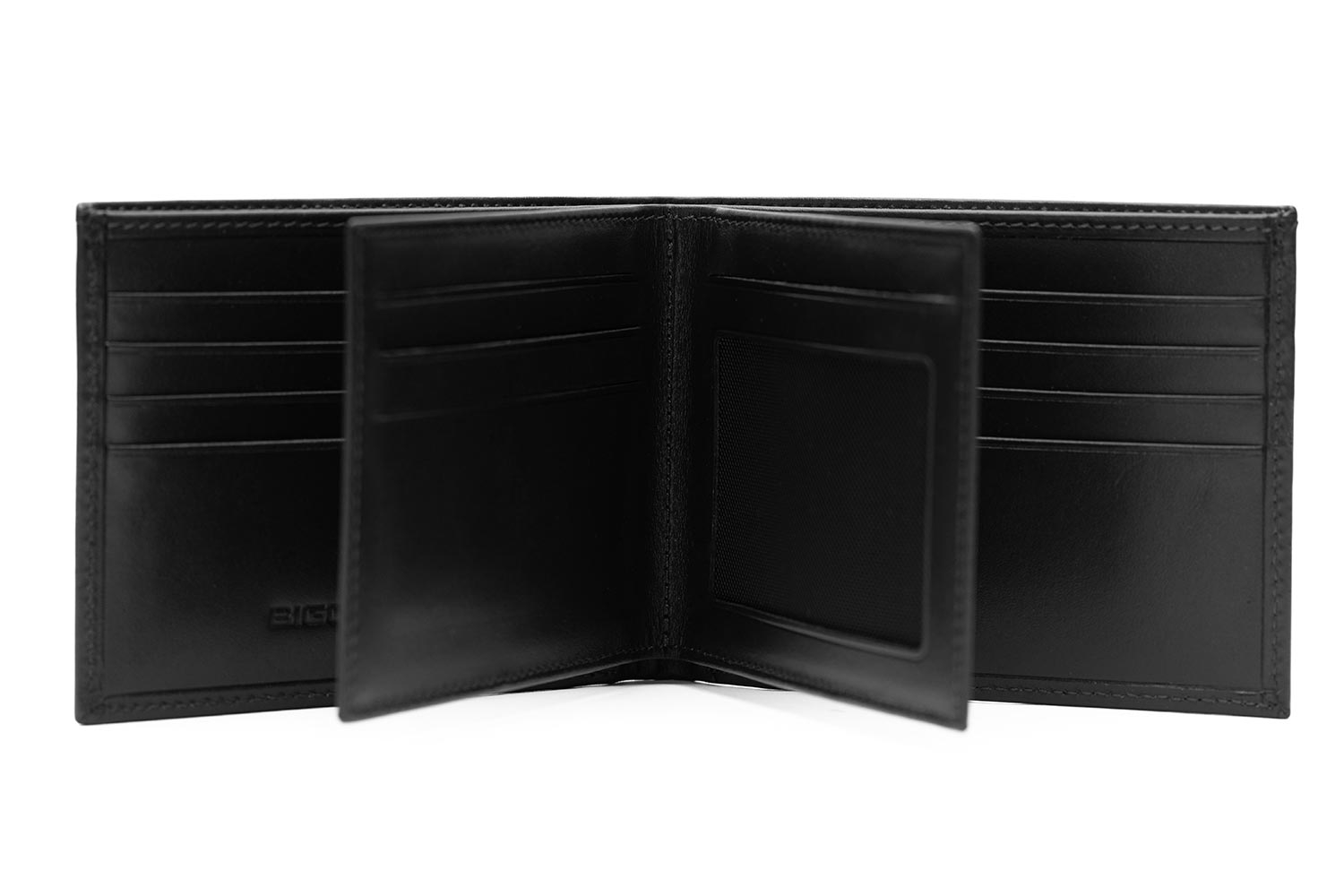 Portofel negru piele naturala