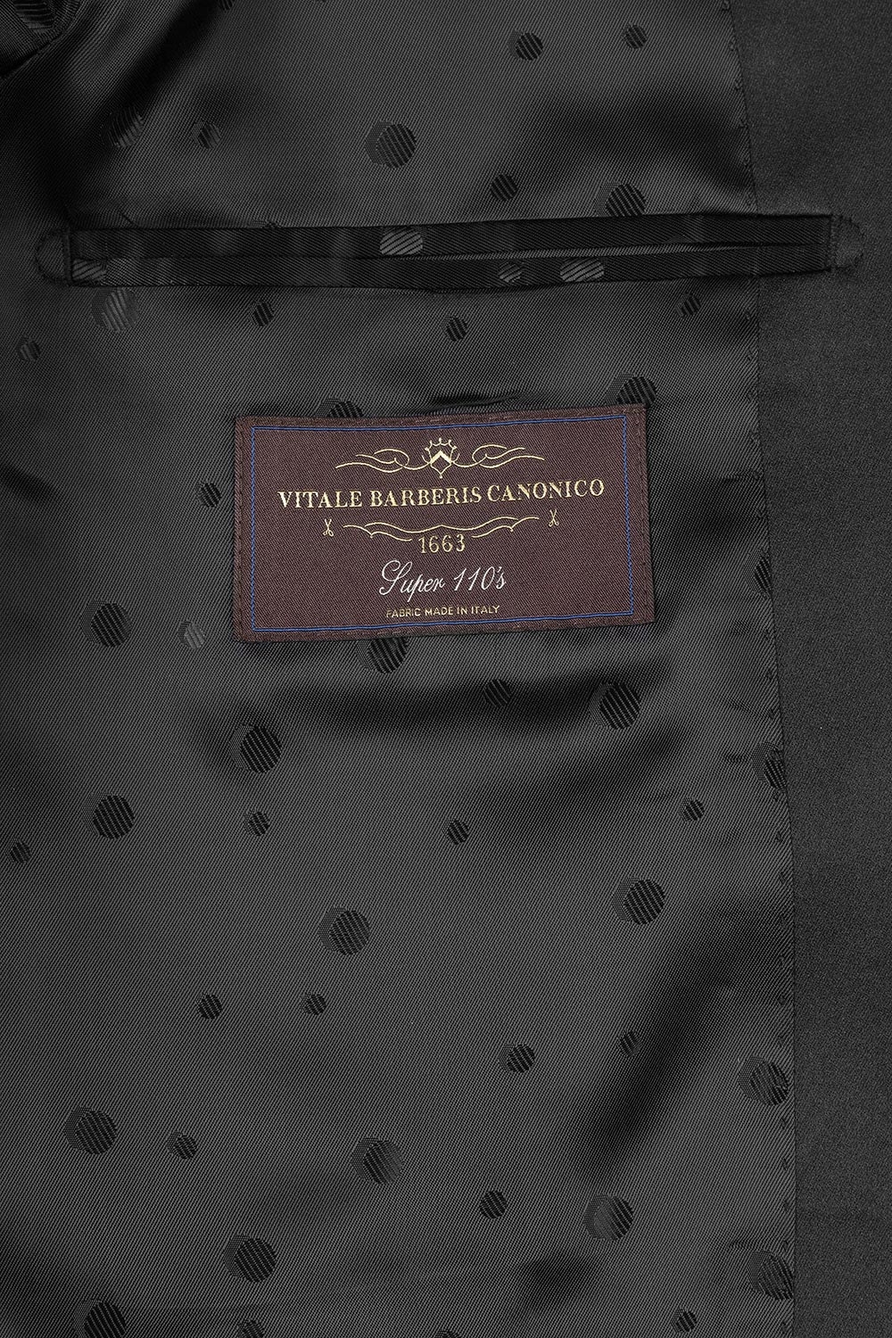 Costum slim mondrian negru uni