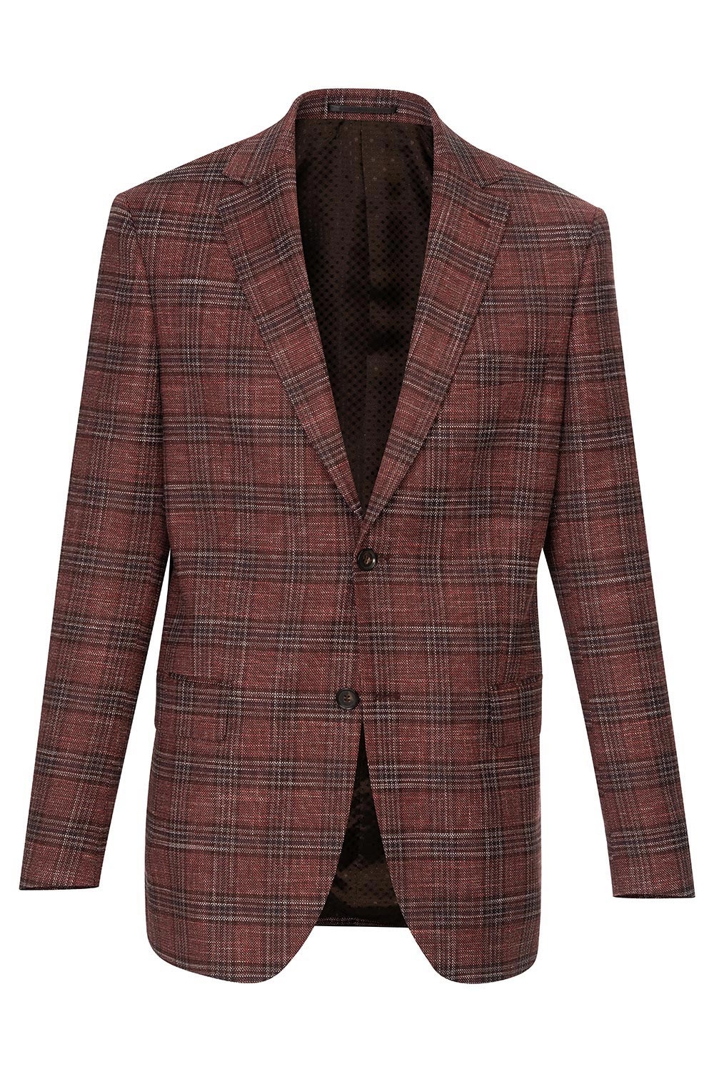 Sacou canaletto grena in carouri