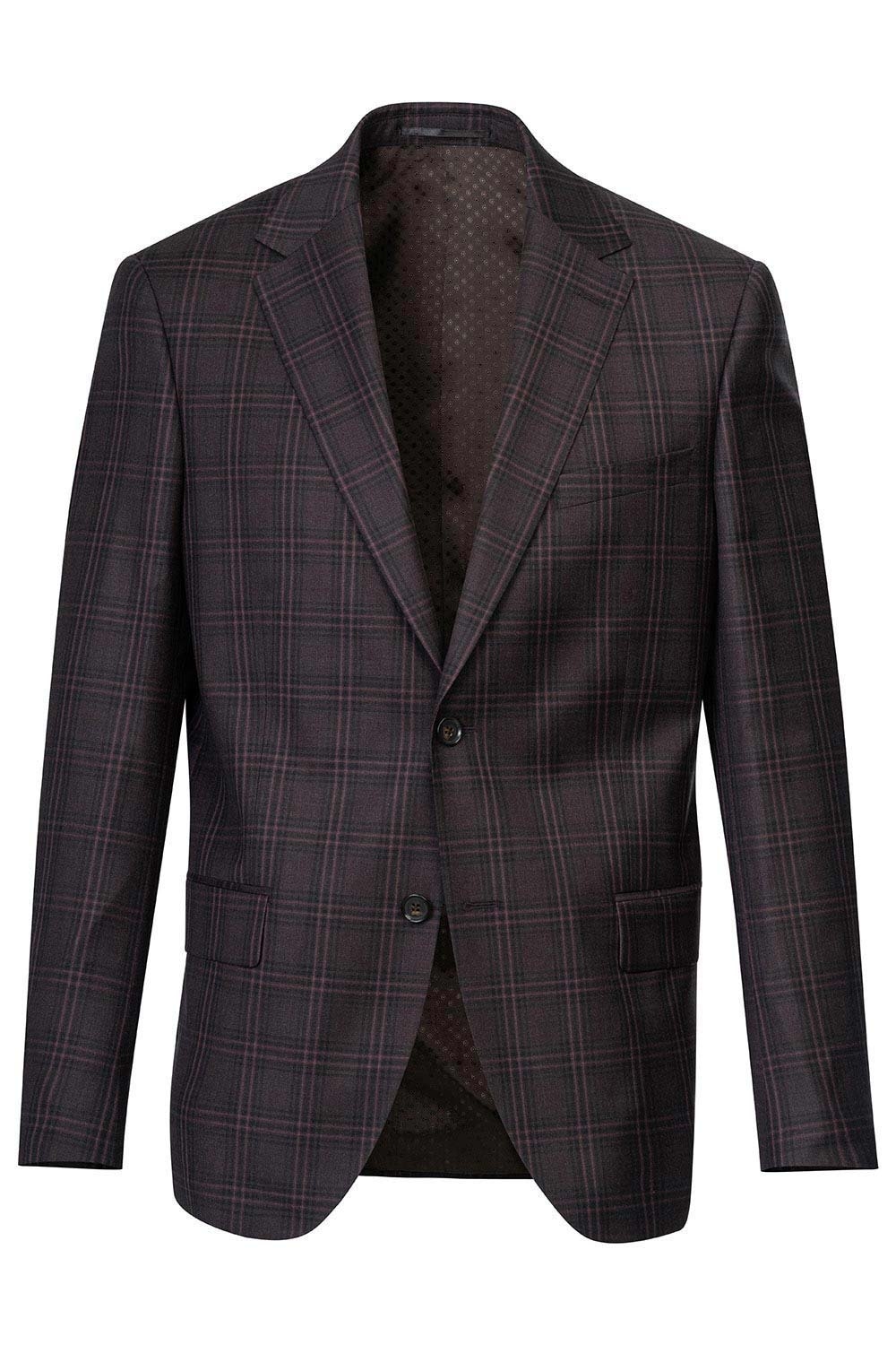 Sacou conti grena in carouri