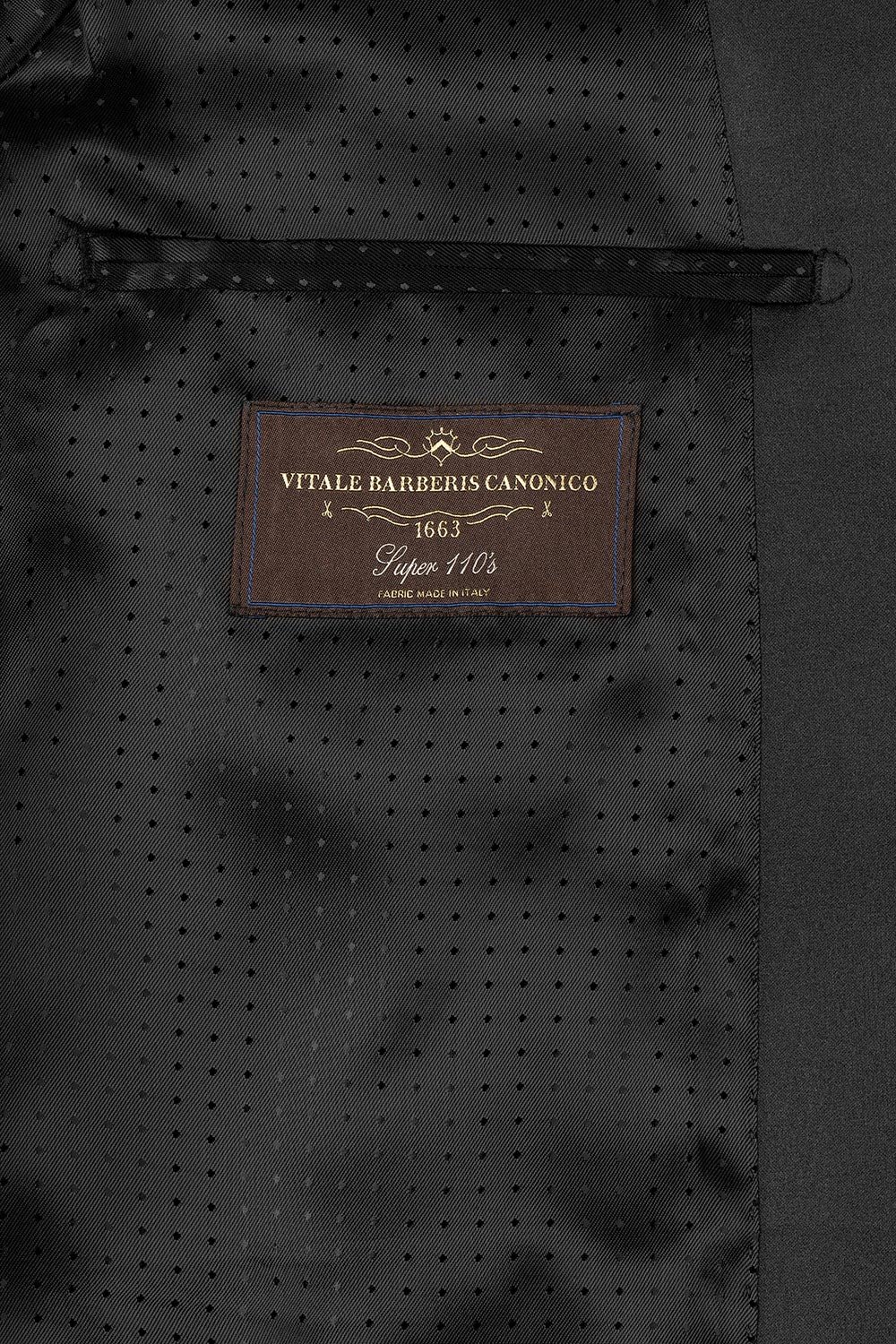 Costum slim mondrian negru uni