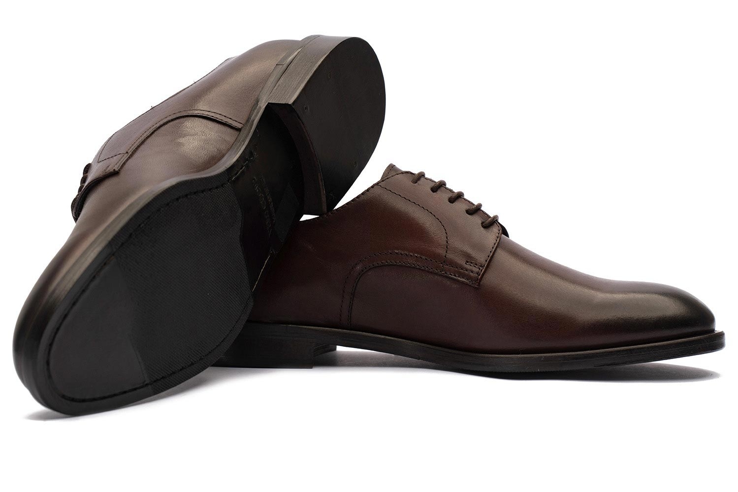 Pantofi maro piele naturala