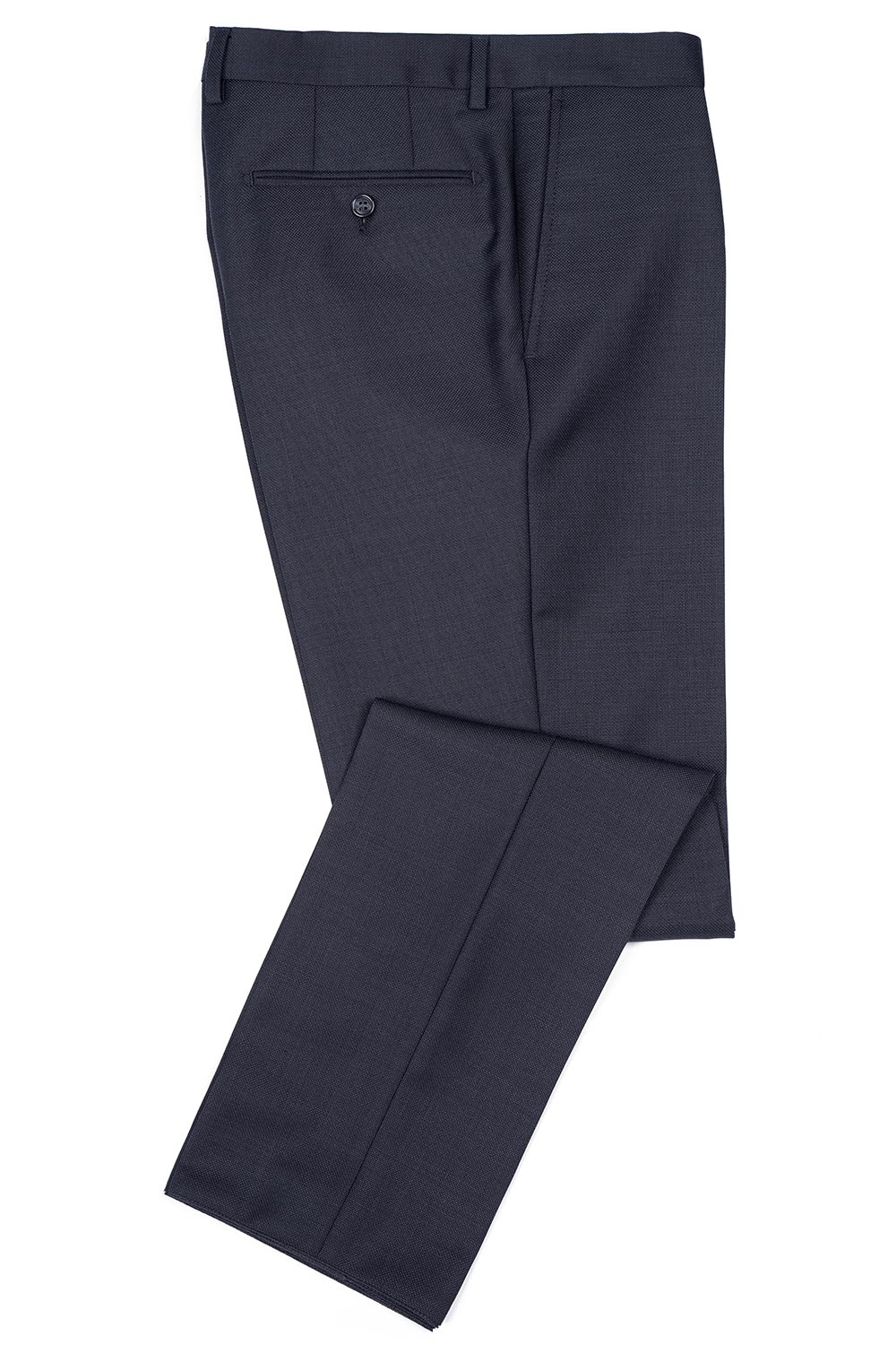 Pantaloni superslim riccof bleumarin uni