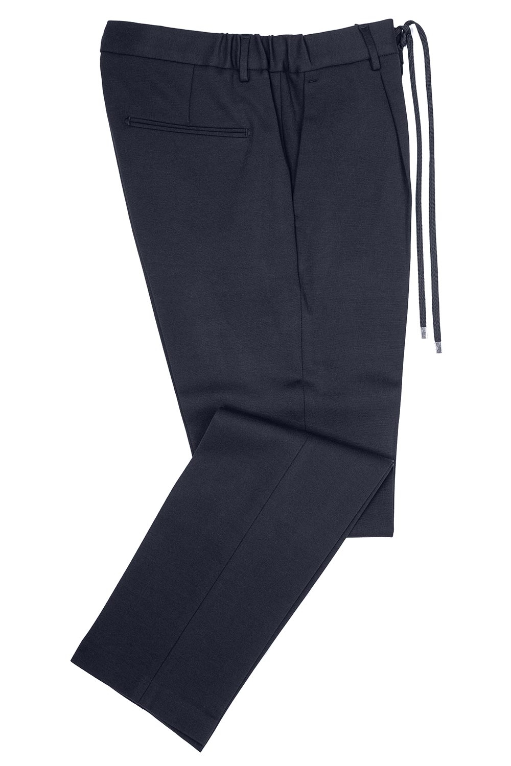 Pantaloni slim bleumarin uni