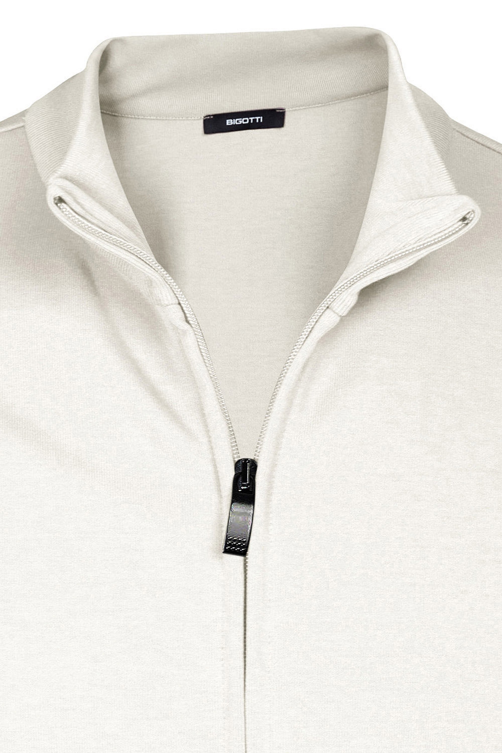 Hanorac slim alb uni