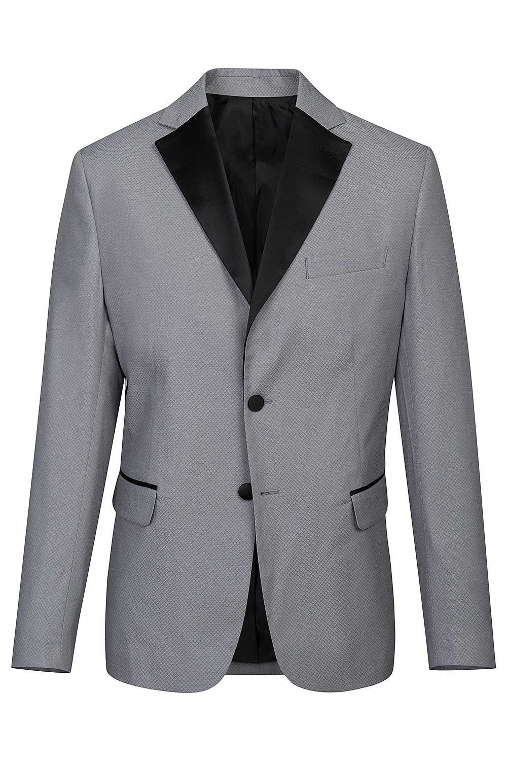 Sacou ceremonie gri uni