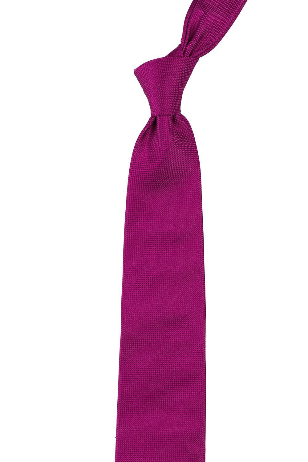 Cravata matase tesuta cyclam uni