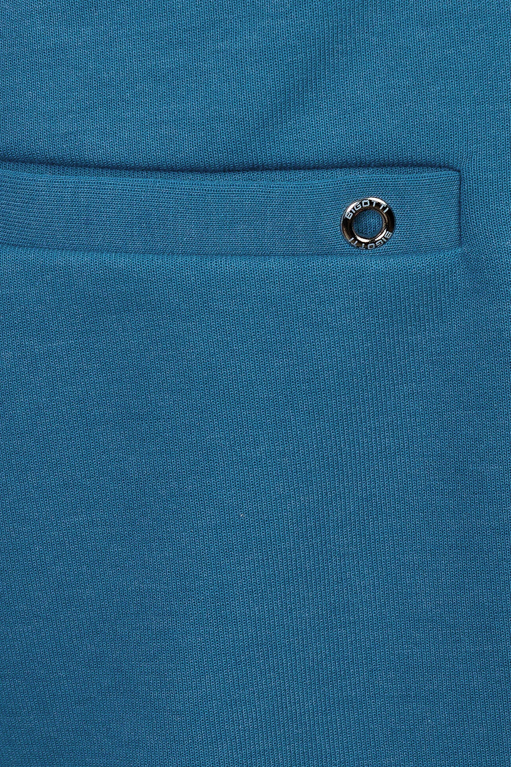 Pantaloni trening slim albastri uni