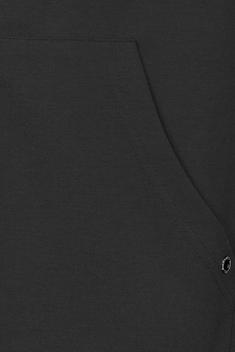 Vesta slim neagra cu gluga