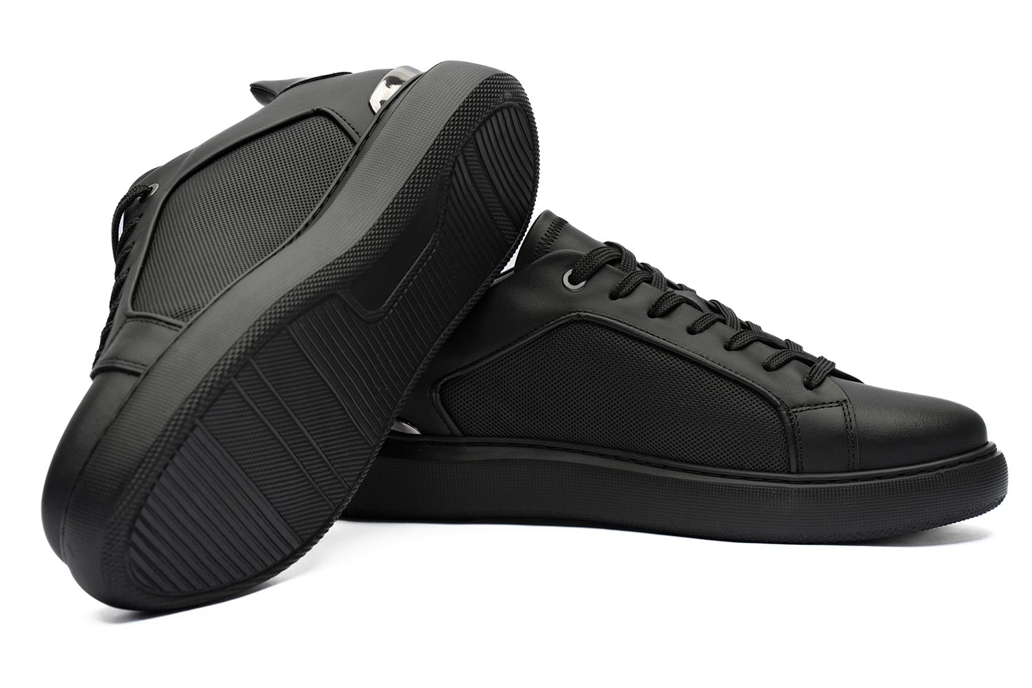 Pantofi negri piele naturala