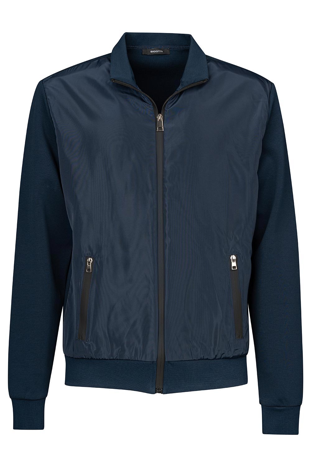 Hanorac slim bleumarin